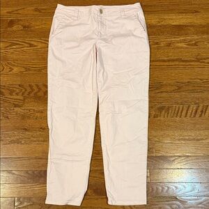 Liz Claiborne Light Pink Straight Leg Jeans